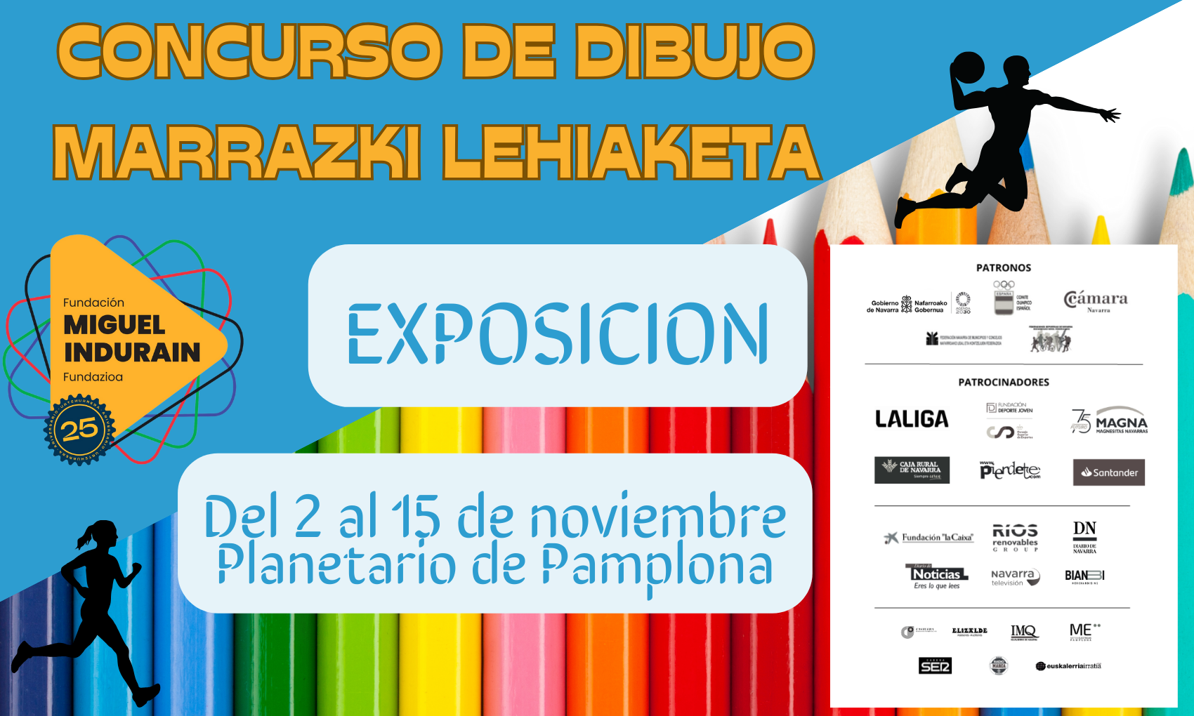 Exposición: concurso de dibujos 25º aniversario FMIF